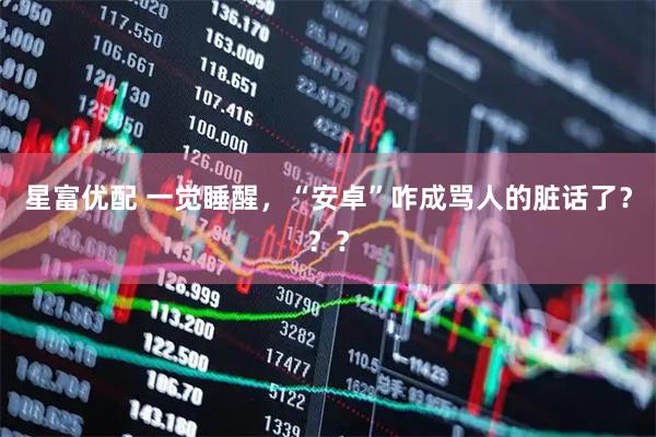 星富优配 一觉睡醒，“安卓”咋成骂人的脏话了？？？